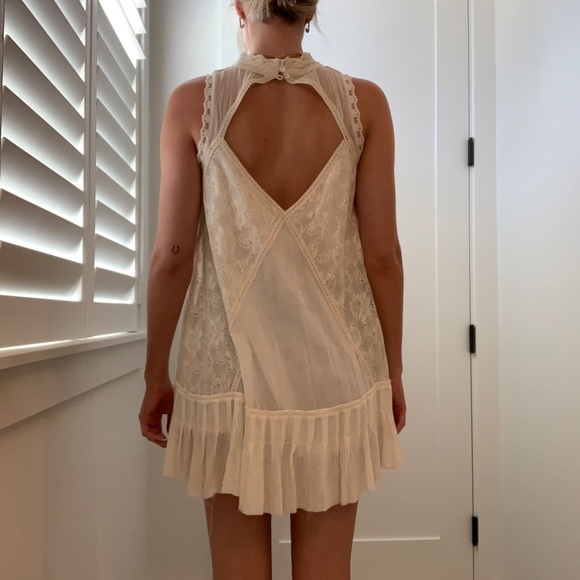 ivory lace sundress